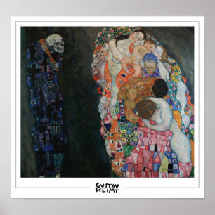 Poster Pôster de Arte de Gustav Klimt Zedign #257