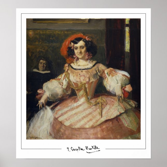 Poster Pôster de arte de Joaquín Sorolla Zedign #23 (Frente)