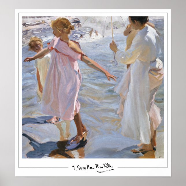 Poster Pôster de arte de Joaquín Sorolla Zedign #28 (Frente)