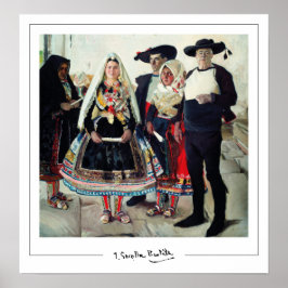 Poster Pôster de arte de Joaquín Sorolla Zedign #3