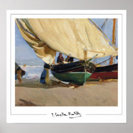 Poster Pôster de arte de Joaquín Sorolla Zedign #338
