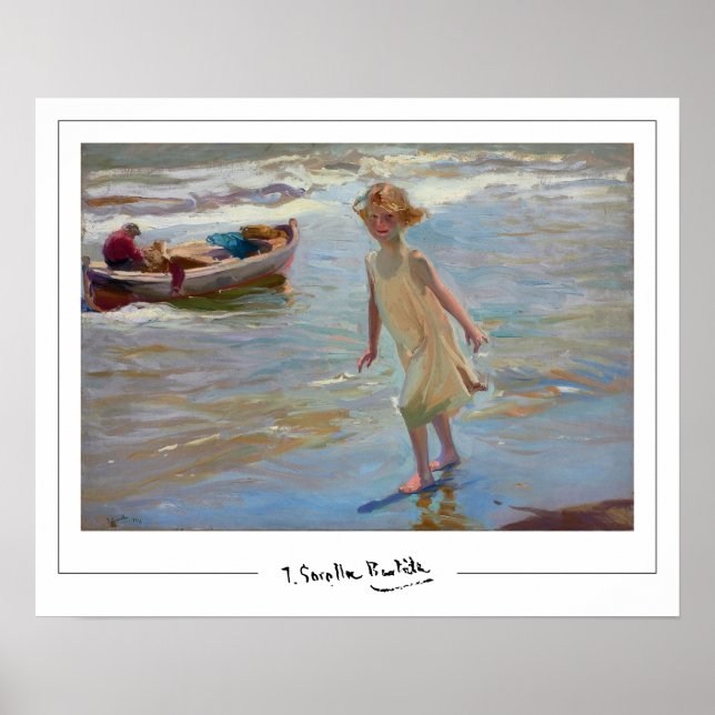 Poster Pôster de arte de Joaquín Sorolla Zedign #426 (Frente)