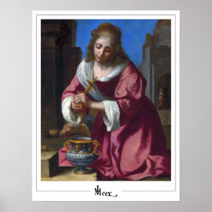 Poster Pôster de arte de Johannes Vermeer Zedign #8