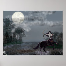 Pôster de Arte de Parede Cavaleiro de Fantasia Som