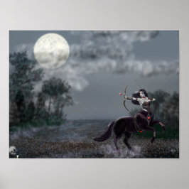 Poster Pôster de Arte de Parede Cavaleiro de Fantasia Som