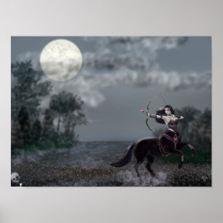 Poster Pôster de Arte de Parede Cavaleiro de Fantasia Som