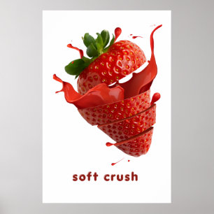 Poster Pôster de Arte de Parede de Frutas Summer Splash