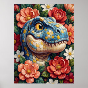 Poster Pôster de Arte de Parede Tyrannosaurus rex T-Rex