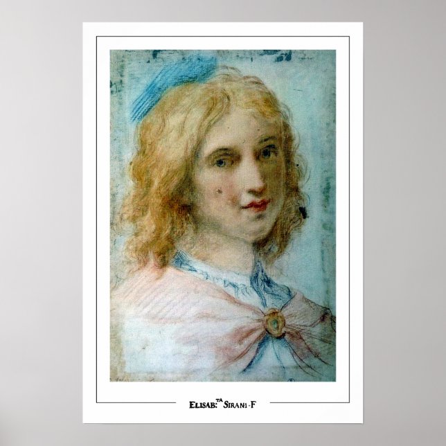 Poster Pôster de Arte Elisabetta Sirani Zedign #12 (Frente)