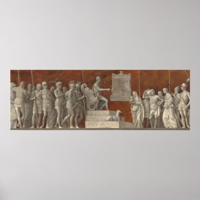 Poster Pôster de Arte Fina Publius Scipio (Esquerda) G. B (Frente)