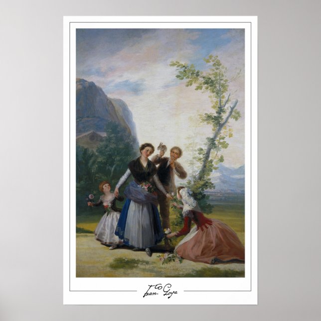 Poster Pôster de Arte Francisco Goya Zedign #400 (Frente)
