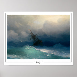 Poster Pôster de arte Ivan Aivazovsky Zedign #405