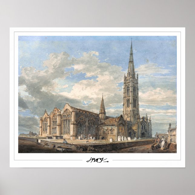 Poster Pôster de Arte JMW Turner Zedign #12-3 (Frente)