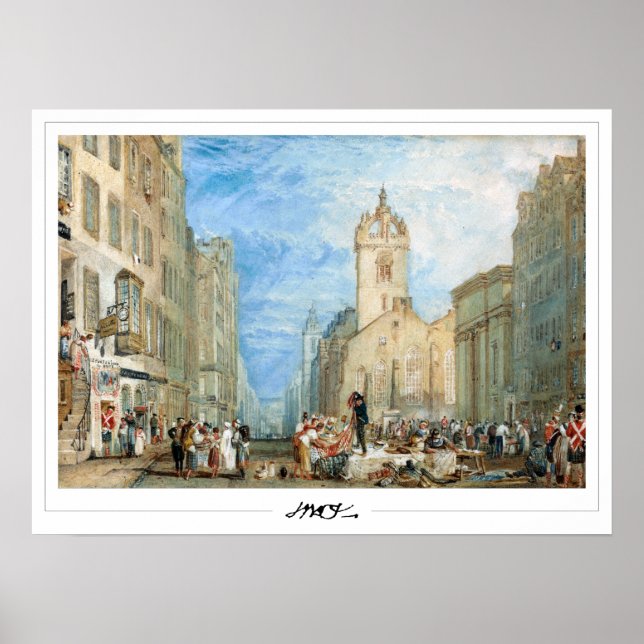 Poster Pôster de Arte JMW Turner Zedign #22-3 (Frente)