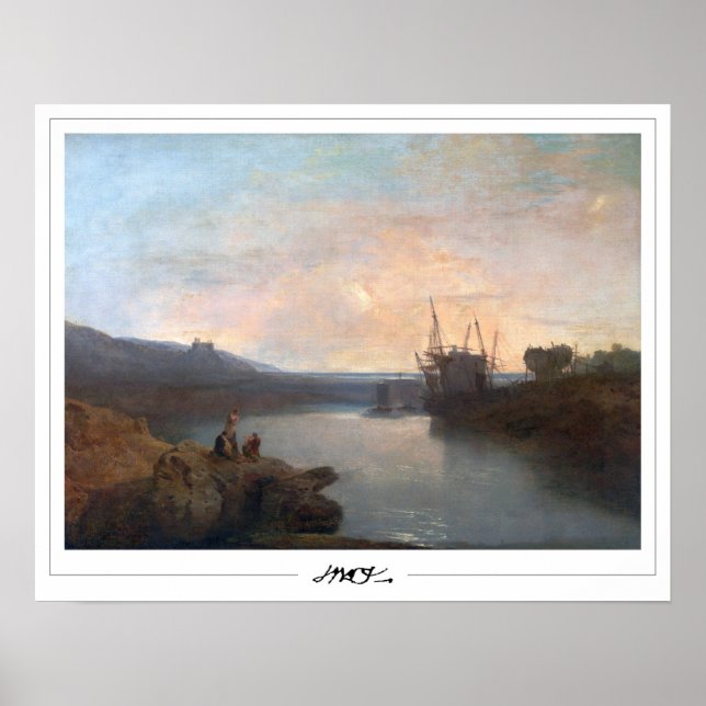 Poster Pôster de Arte JMW Turner Zedign #23-3 (Frente)