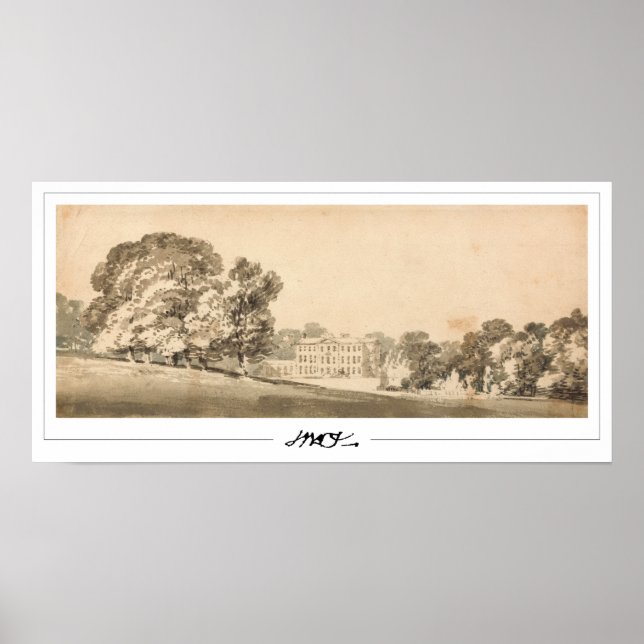 Poster Pôster de Arte JMW Turner Zedign #365 (Frente)