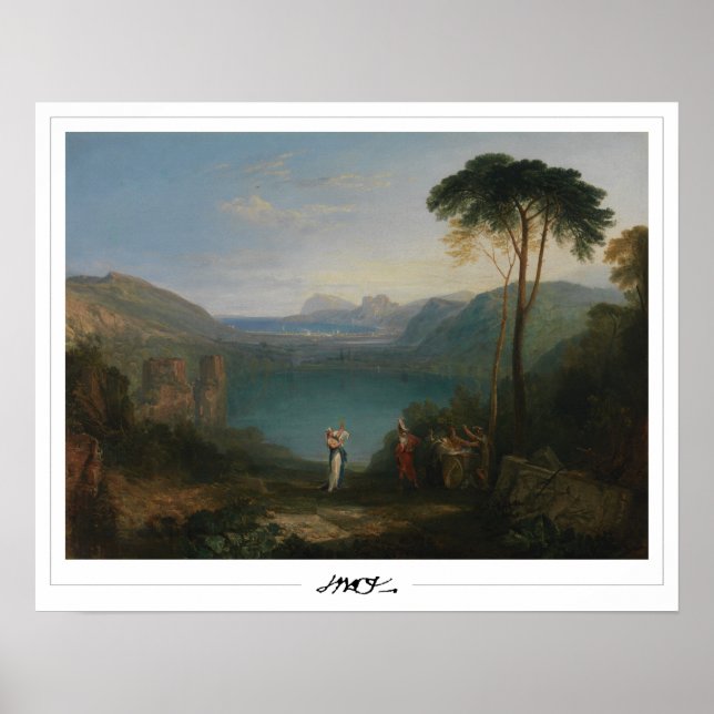 Poster Pôster de Arte JMW Turner Zedign #39 (Frente)