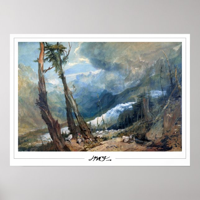 Poster Pôster de Arte JMW Turner Zedign #40 (Frente)