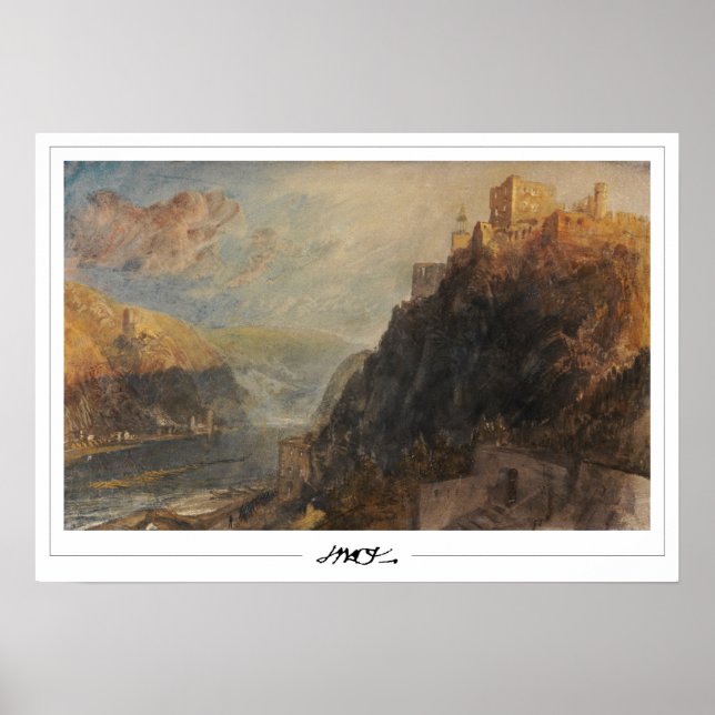 Poster Pôster de Arte JMW Turner Zedign #7 (Frente)