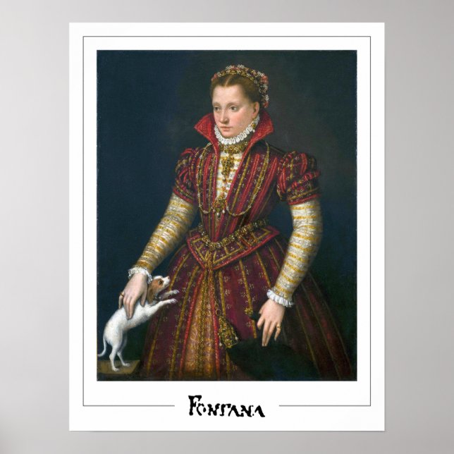 Poster Pôster de Arte Lavinia Fontana Zedign #23 (Frente)