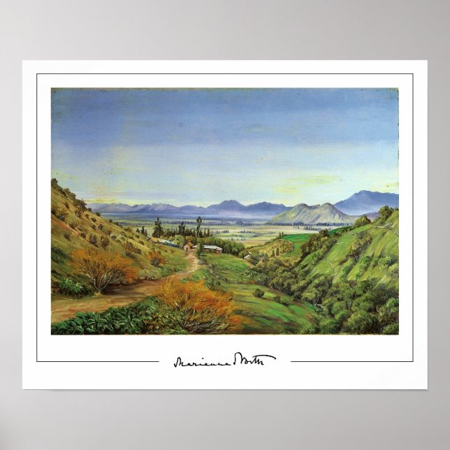 Poster Pôster de Arte Marianne North Zedign #3 (Frente)