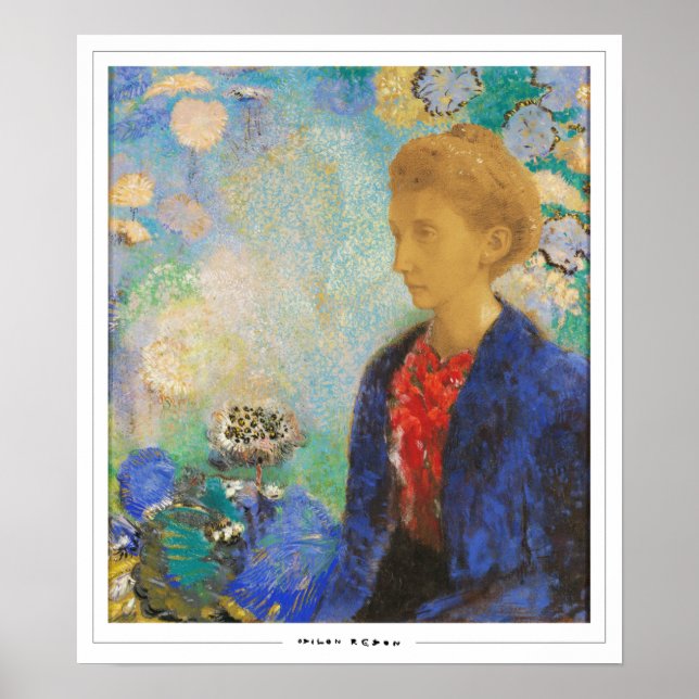 Poster Pôster de Arte Odilon Redon Zedign #1 (Frente)