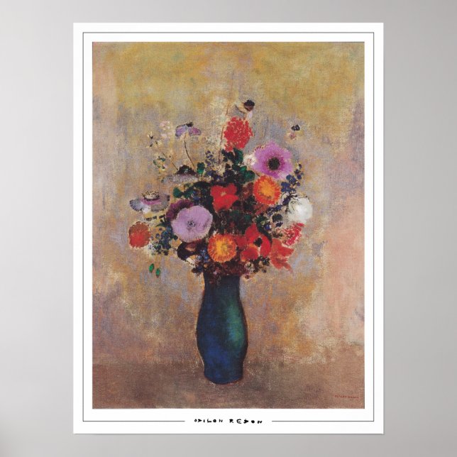Poster Pôster de Arte Odilon Redon Zedign #10 (Frente)