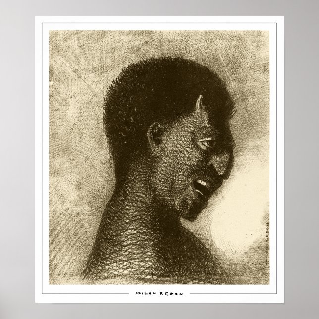 Poster Pôster de Arte Odilon Redon Zedign #101 (Frente)