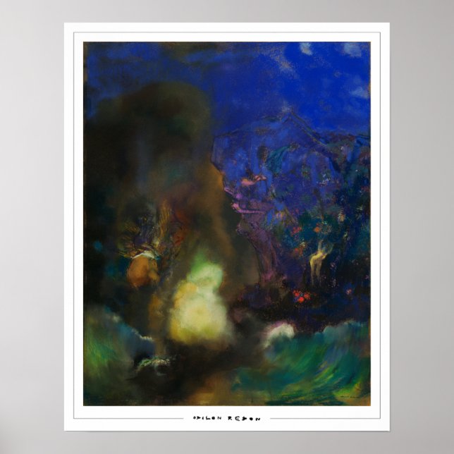Poster Pôster de arte Odilon Redon Zedign #15 (Frente)