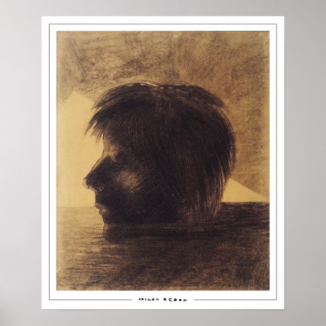 Poster Pôster de Arte Odilon Redon Zedign #218 (Frente)