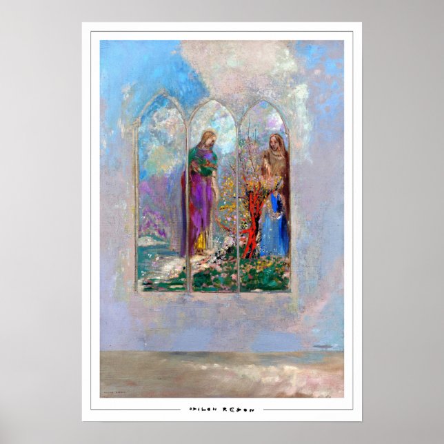 Poster Pôster de Arte Odilon Redon Zedign #23 (Frente)