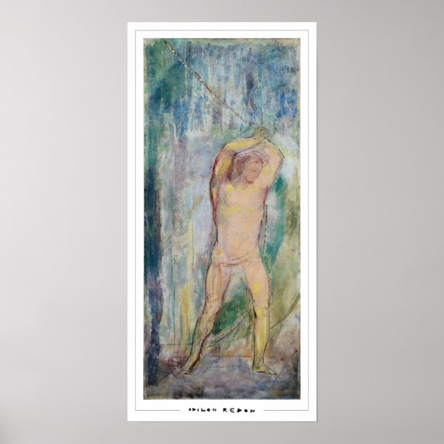 Poster Pôster de Arte Odilon Redon Zedign #256 (Frente)