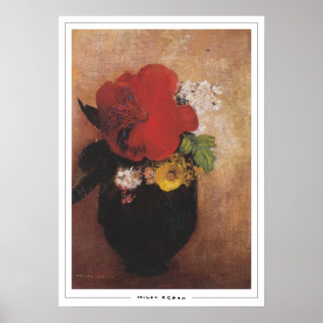 Poster Pôster de Arte Odilon Redon Zedign #292 (Frente)