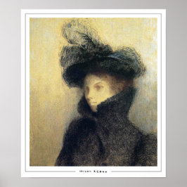 Poster Pôster de arte Odilon Redon Zedign #299