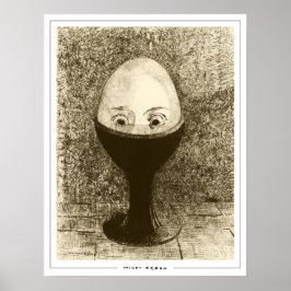 Poster Pôster de Arte Odilon Redon Zedign #331