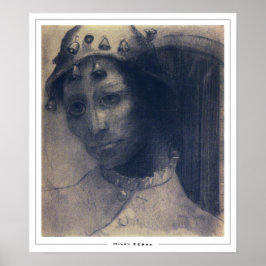 Poster Pôster de Arte Odilon Redon Zedign #391