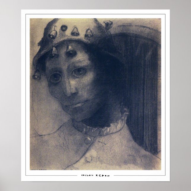 Poster Pôster de Arte Odilon Redon Zedign #391 (Frente)