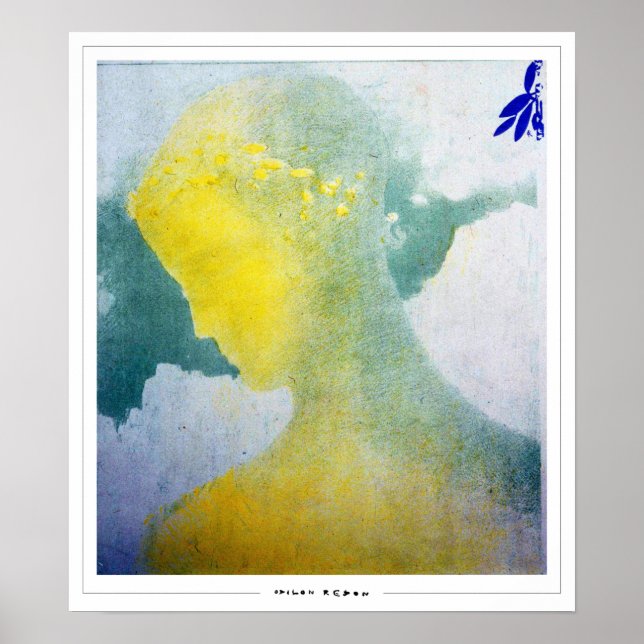 Poster Pôster de arte Odilon Redon Zedign #4 (Frente)