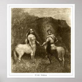 Poster Pôster de arte Odilon Redon Zedign #573