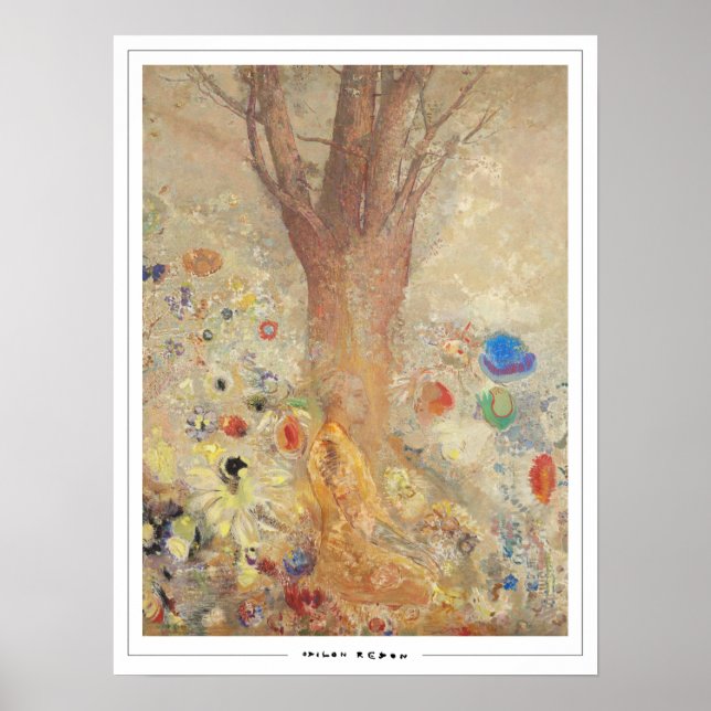 Poster Pôster de arte Odilon Redon Zedign #6 (Frente)