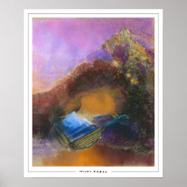 Poster Pôster de arte Odilon Redon Zedign #639