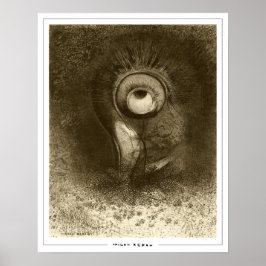 Poster Pôster de Arte Odilon Redon Zedign #675