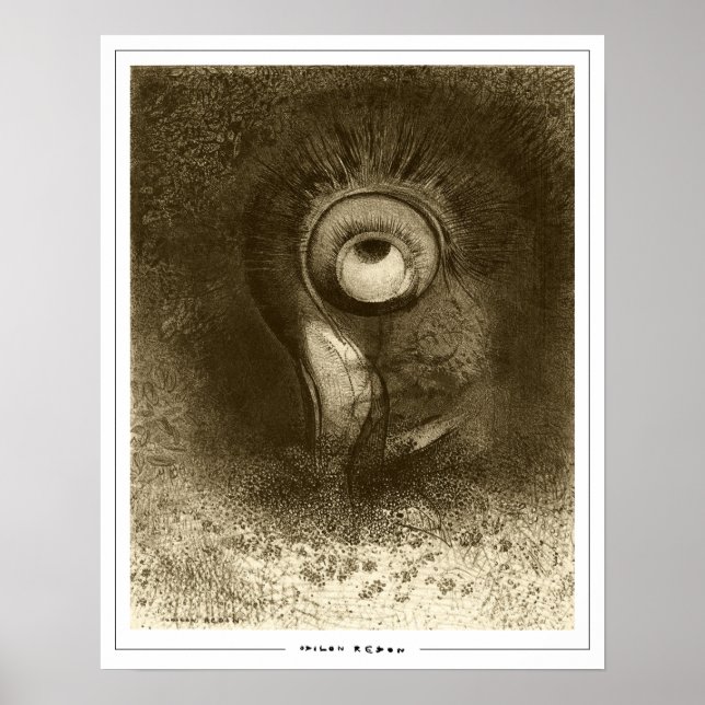 Poster Pôster de Arte Odilon Redon Zedign #675 (Frente)