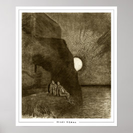 Poster Pôster de arte Odilon Redon Zedign #678