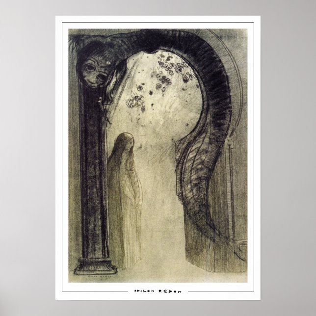 Poster Pôster de Arte Odilon Redon Zedign #85 (Frente)