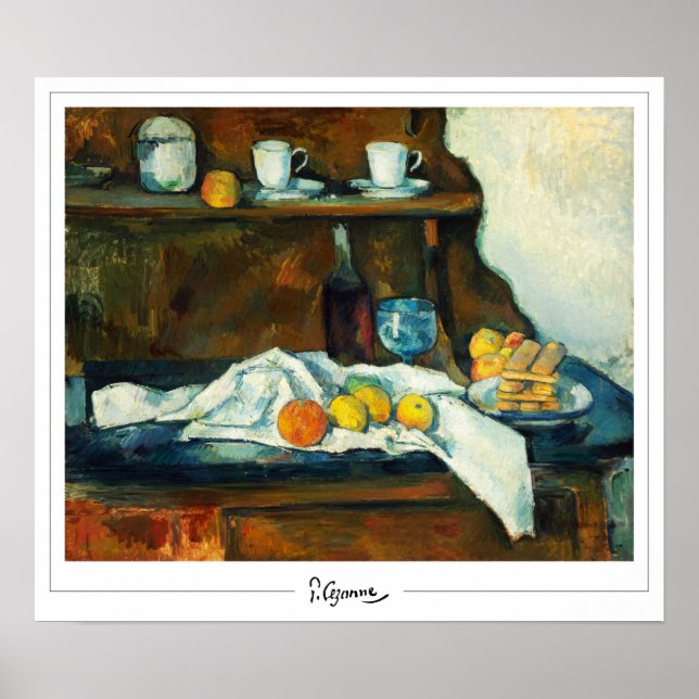 Poster Pôster de Arte Paul Cézanne Zedign #55 (Frente)
