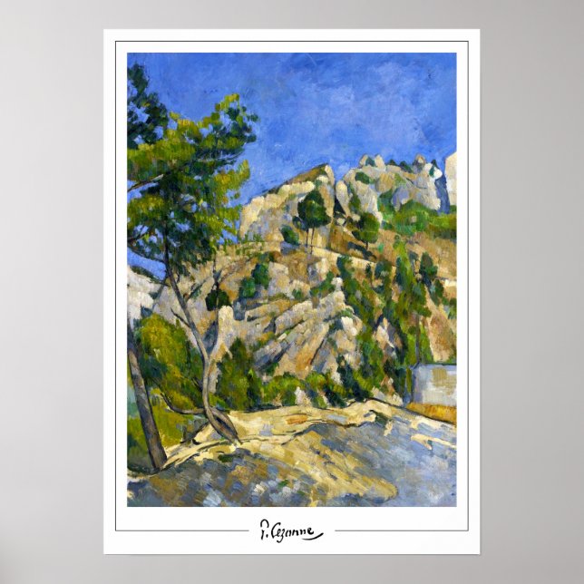 Poster Pôster de Arte Paul Cézanne Zedign #75 (Frente)