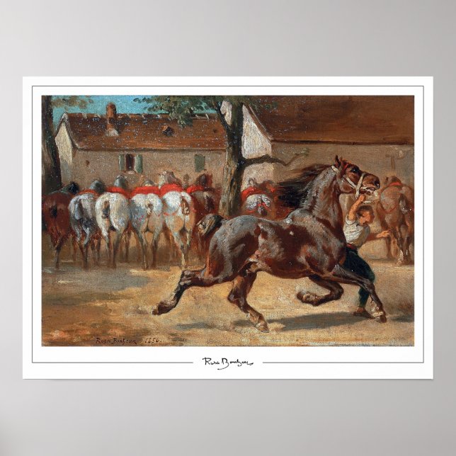 Poster Pôster de Arte Rosa Bonheur Zedign #20 (Frente)