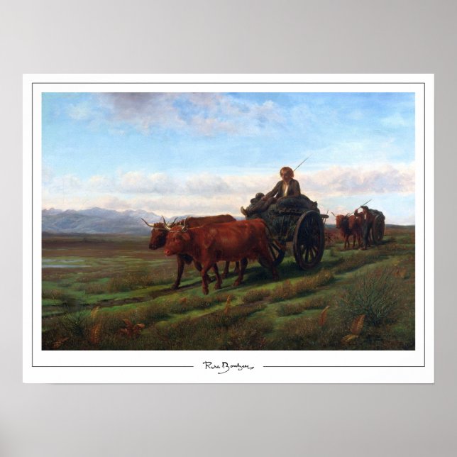 Poster Pôster de Arte Rosa Bonheur Zedign #55 (Frente)