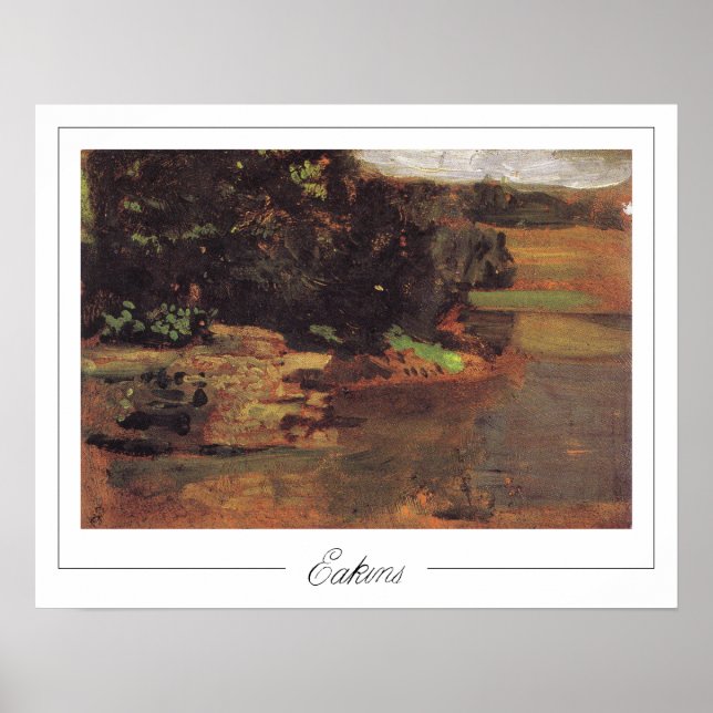 Poster Pôster de Arte Thomas Eakins Zedign #130 (Frente)